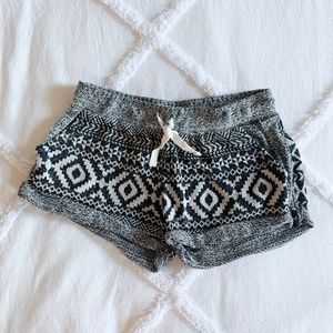 Out from Under Urban Outfitters Terry Geo Shorts